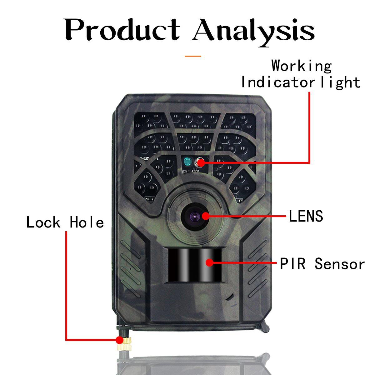 Wildlife monitoring night vision waterproof digital thermal imager wild hunting camera