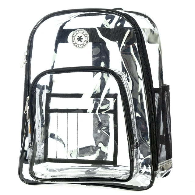 K-Cliffs Unisex Heavy Duty Clear Backpack