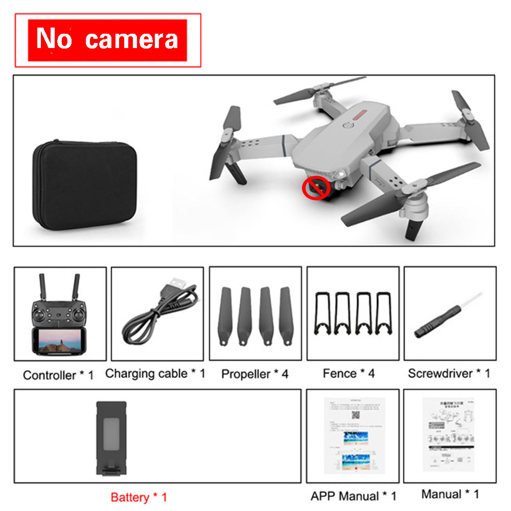 New E88 Pro Drone 4k HD Dual Camera Visual Positioning 1080P WiFi fpv drone height preservation rc quadcopter