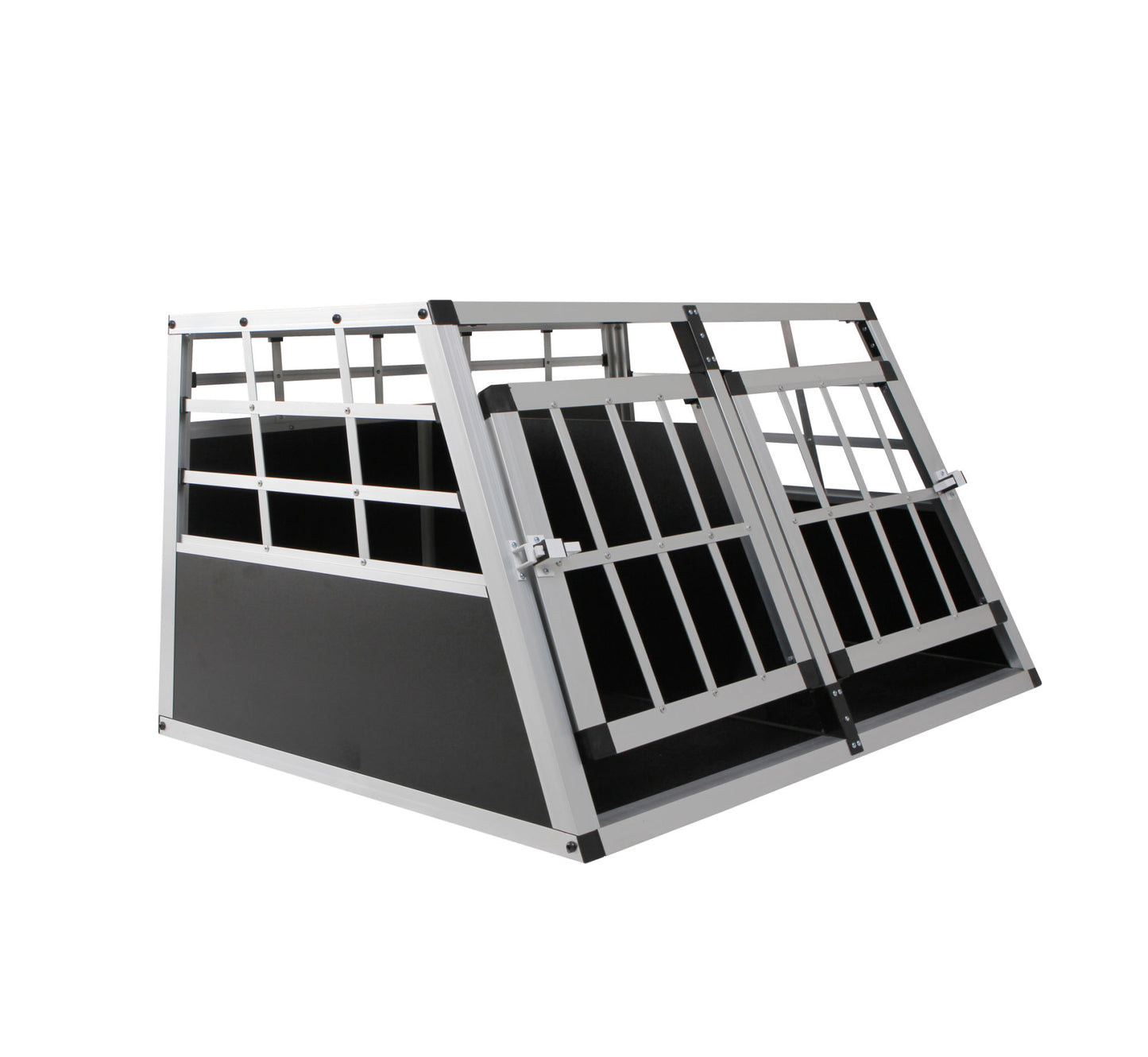 Double Doors Pet Car Transport Cage