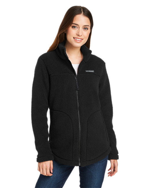 Ladies' West Bend™ Sherpa Full-Zip Fleece Jacket - CHALK - L