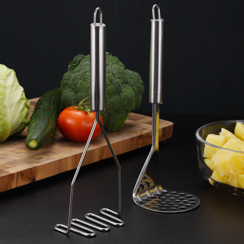 Stainless Steel Manual Potato Press; Baby Food Masher