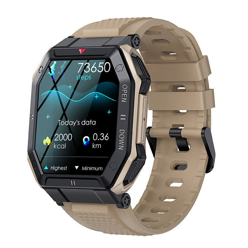 Outdoor Smartwatch Bluetooth Calling Heart Rate