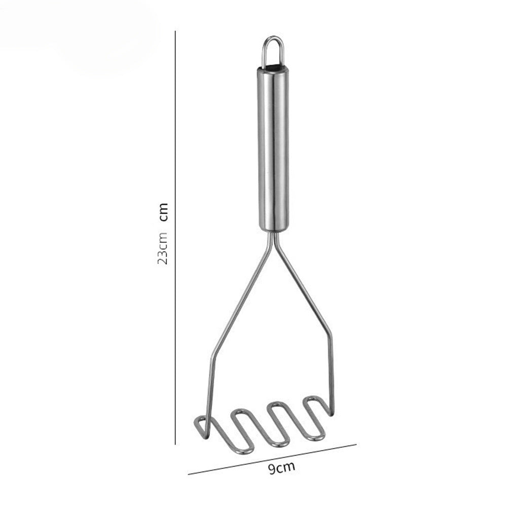 Stainless Steel Manual Potato Press; Baby Food Masher