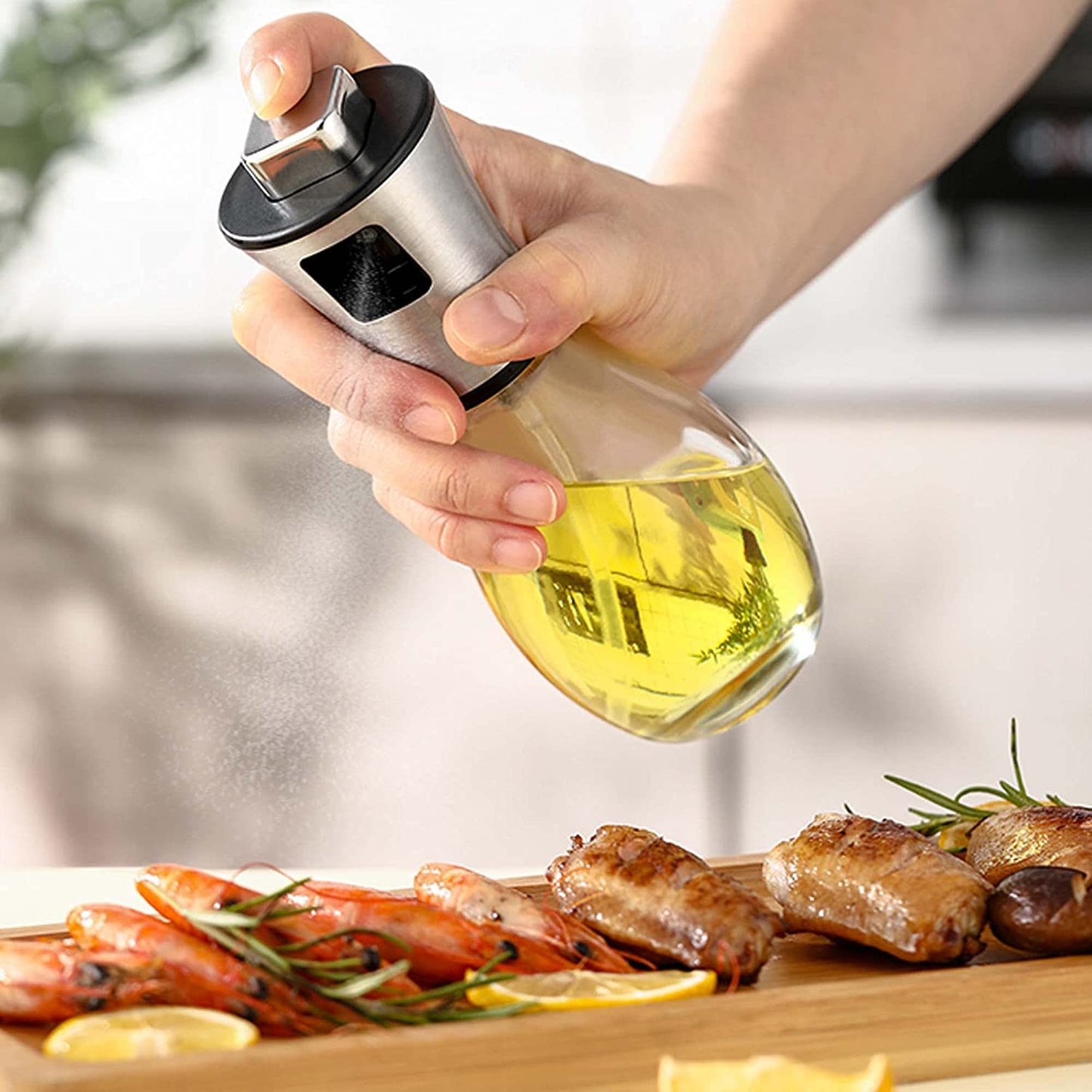 Olive Oil Dispenser Bottle Oil Sprayer Dispenser