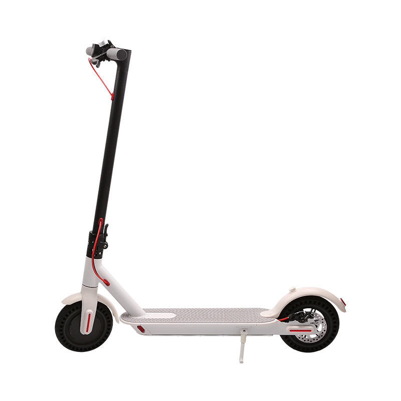 PRO Electric Scooter, 8.5"Tires, Up to 17/22 Miles Range, 350W Motor & 19 MPH Portable Folding Commuting Electric Scooter Adults