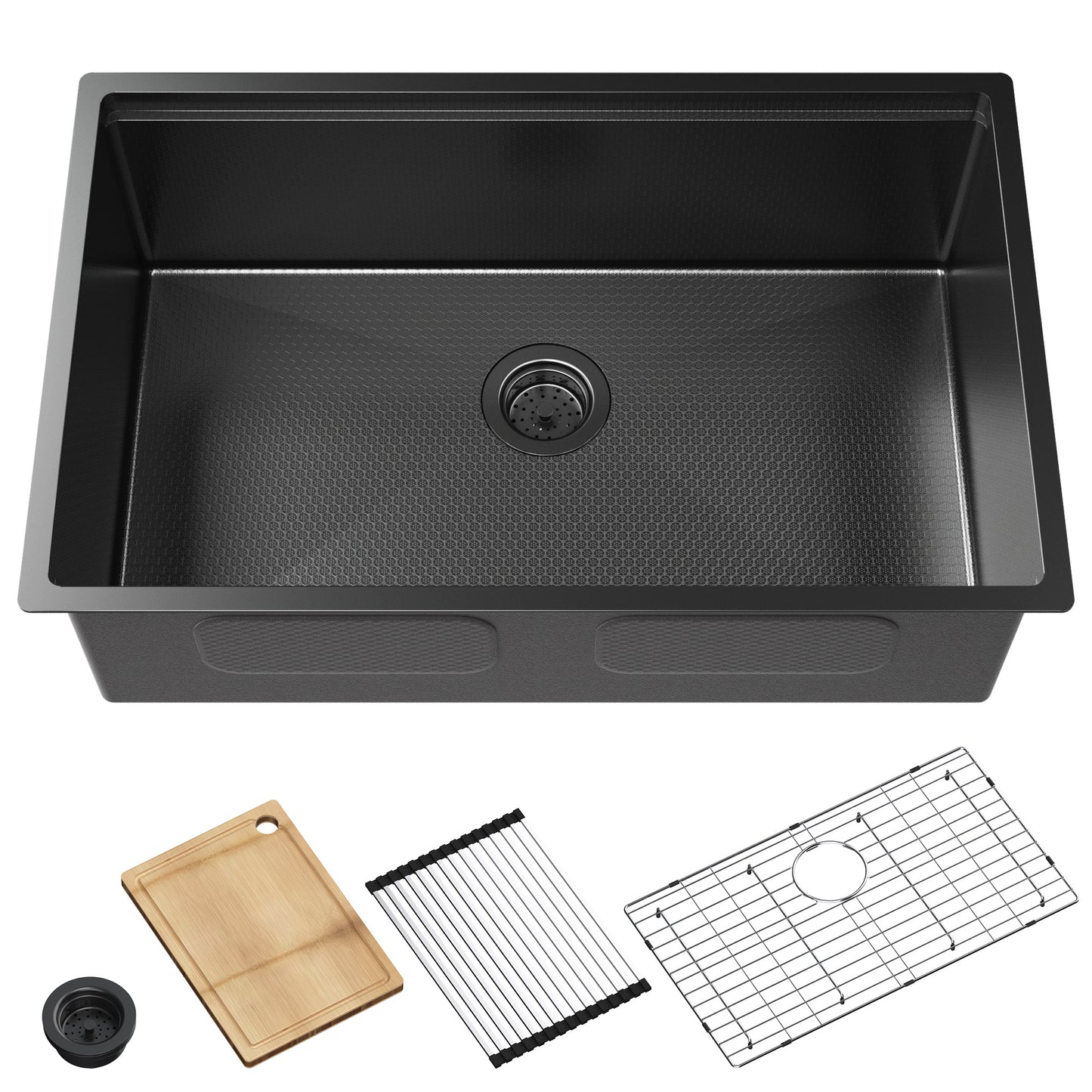 Honeycomb Pattern Nano Coated Workstation Sink