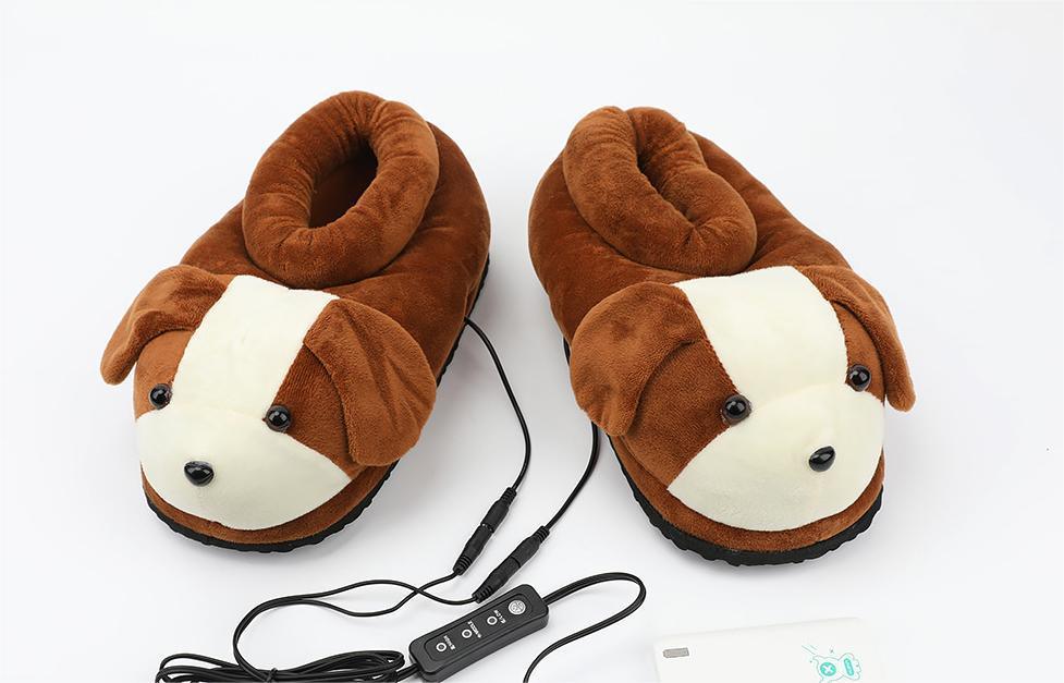 Large Cartoon Usb Heating Foot Warmer Usb Foot Warmer Shoes Can Be Removed And Washed