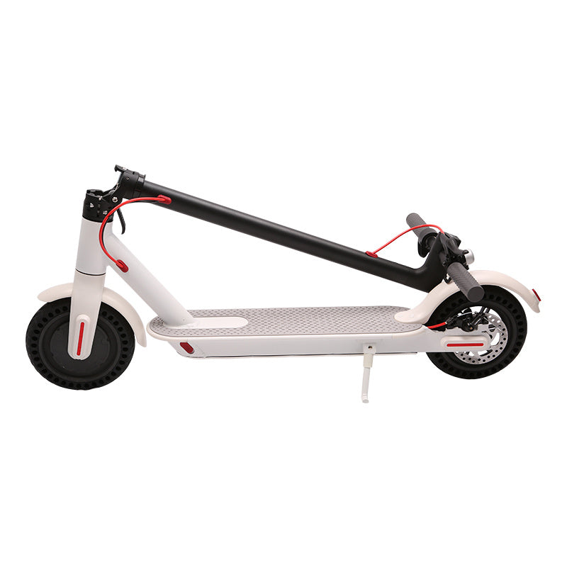 PRO Electric Scooter, 8.5"Tires, Up to 17/22 Miles Range, 350W Motor & 19 MPH Portable Folding Commuting Electric Scooter Adults