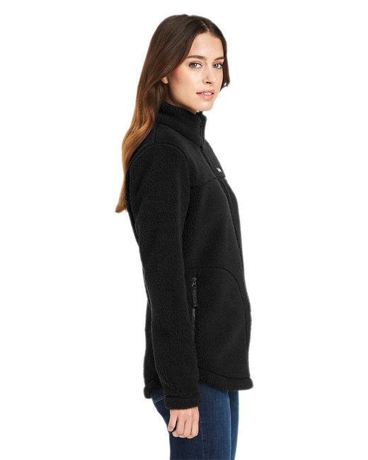 Ladies' West Bend™ Sherpa Full-Zip Fleece Jacket - CHALK - L