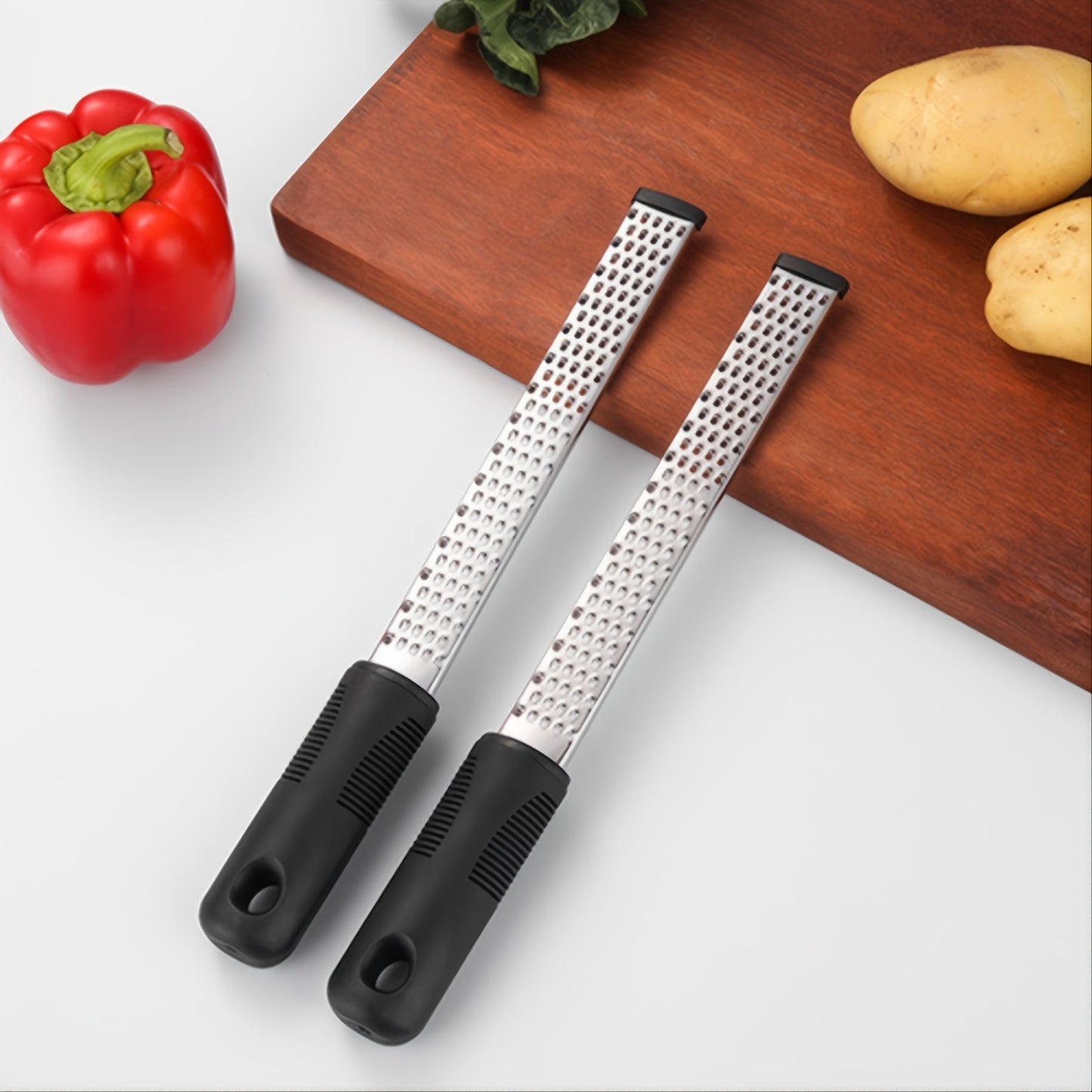 1pc Stainless Steel Lemon Zester & Cheese Grater