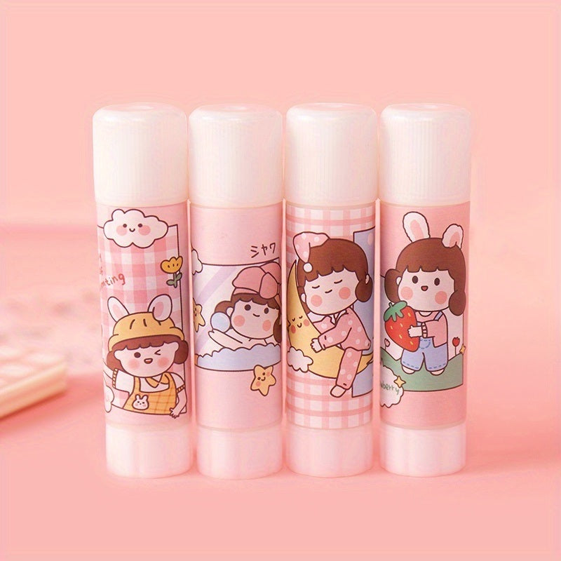 4pcs Large Capacity Cartoon Solid Glue