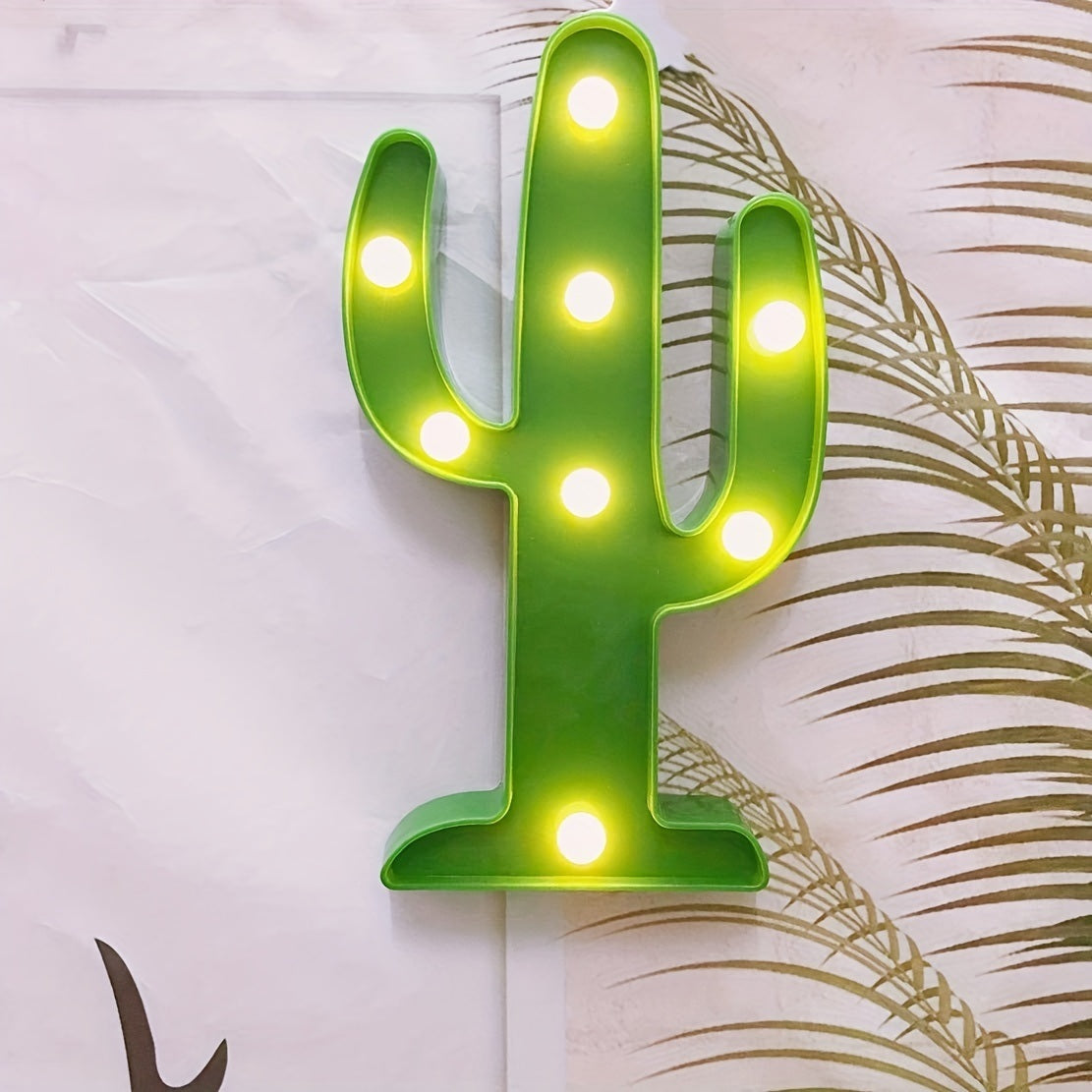 1pc, Cute LED Cactus Night Table Lamp for Home, Bedroom, Garden, Party, Cinco De Mayo, and Day of the Dead Decor