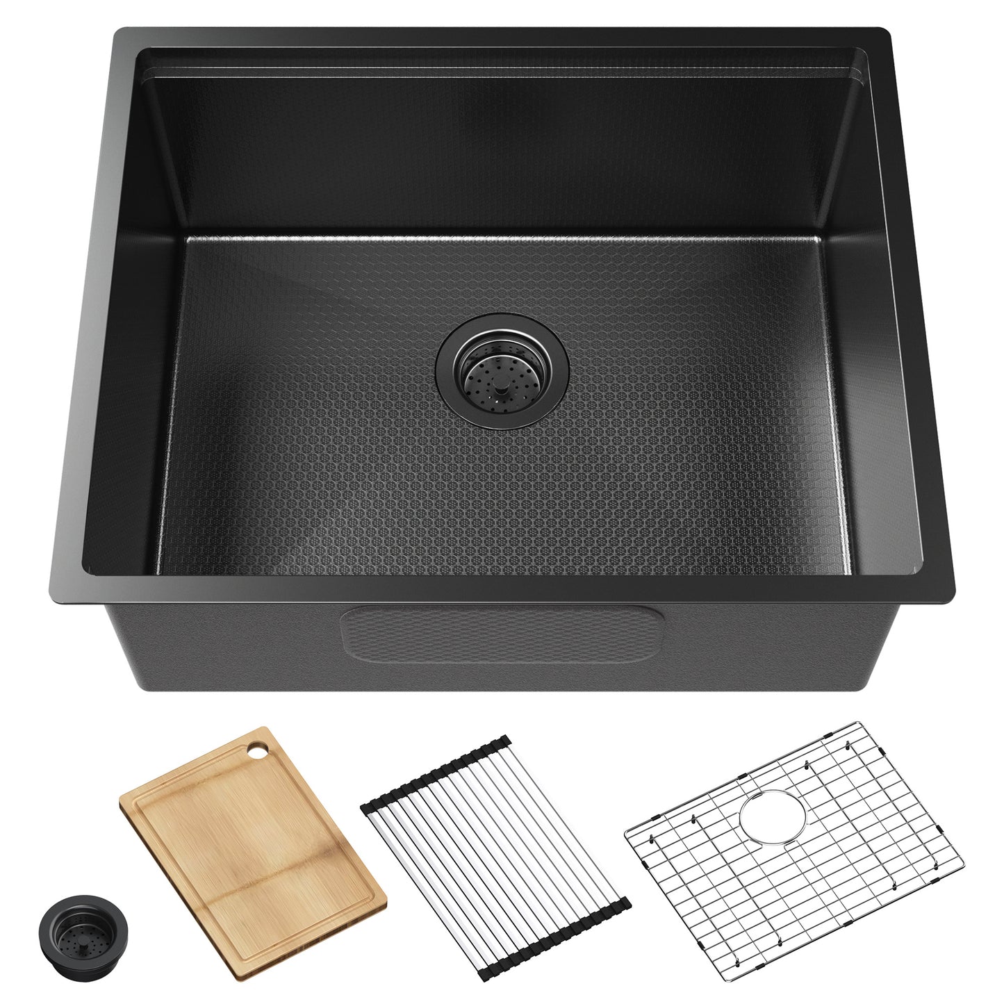 Honeycomb Pattern Nano Coated Workstation Sink